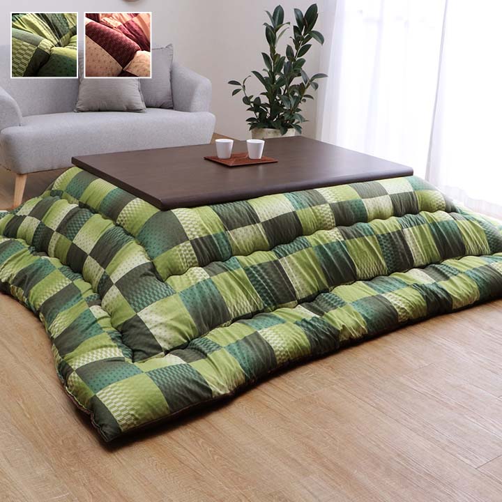 期間限定20%OFF】 大河 こたつ布団 ふっくら ピーチスキン生地