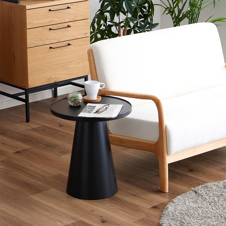 ペティⅡ サイドテーブル 46x46x51cm 【江口通商】 | テーブル