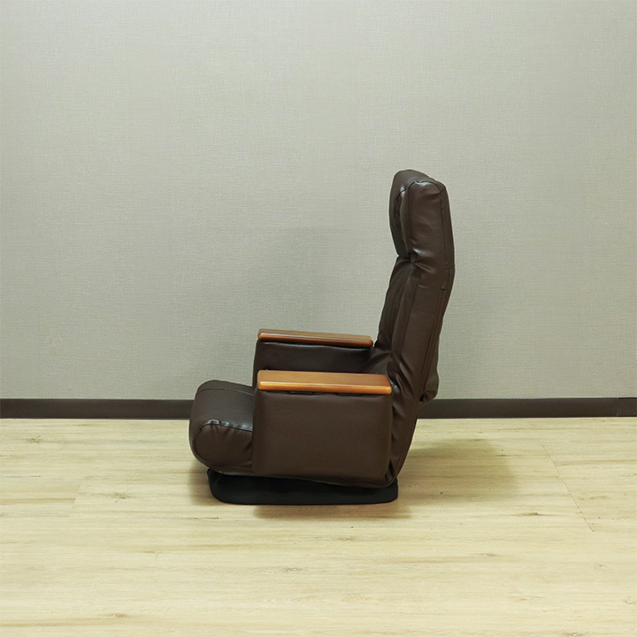 回転座椅子 アカネ 69×64-118×78(座面高20）cm【平インテリア