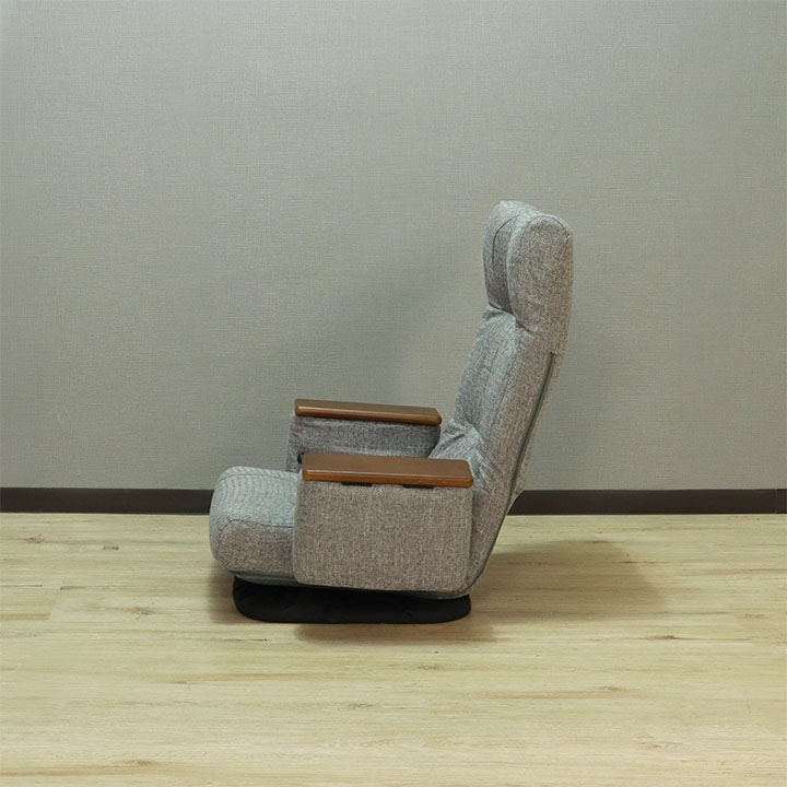 回転座椅子 アカネ 69×64-118×78(座面高20）cm【平インテリア産業