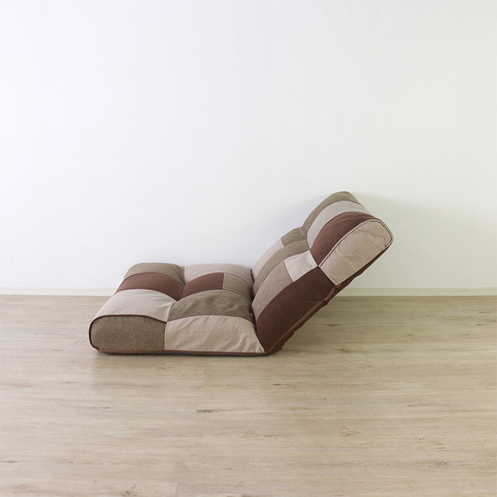 ふぁにし商品 リラックスフロアソファ クロス 1P 90×97-152×78(座面高20)cm
